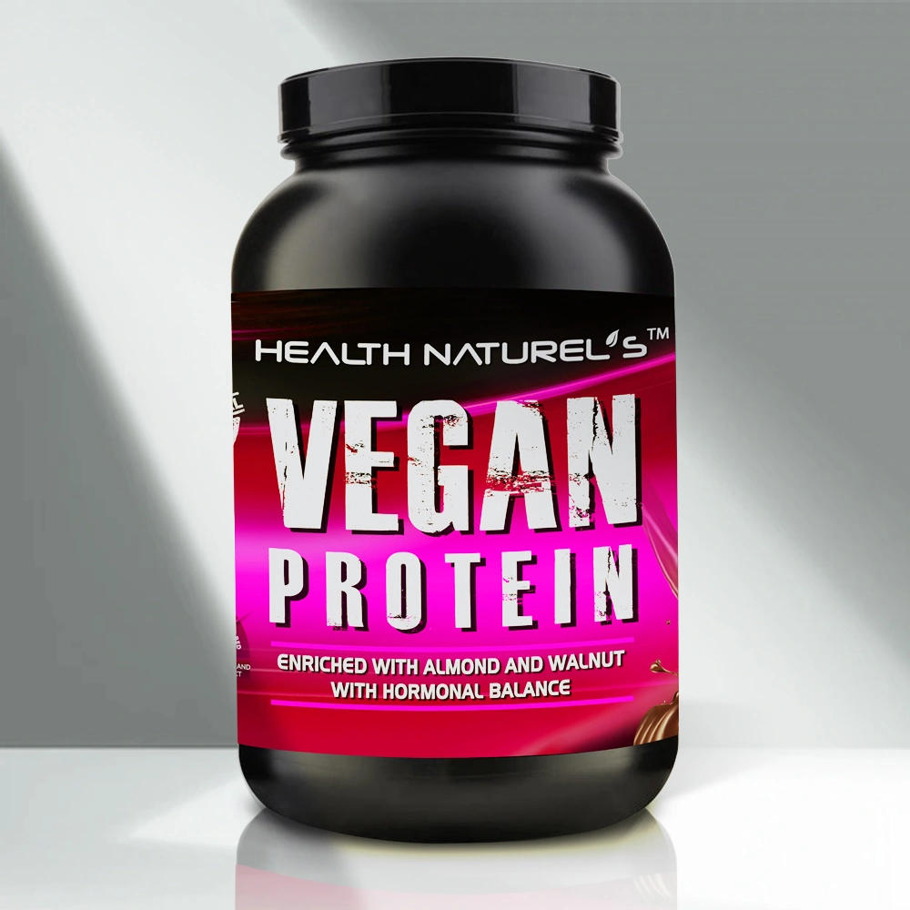 Health & Fitness Brand Health Naturels Vegan Product Packaging and Mockup Photoshoot