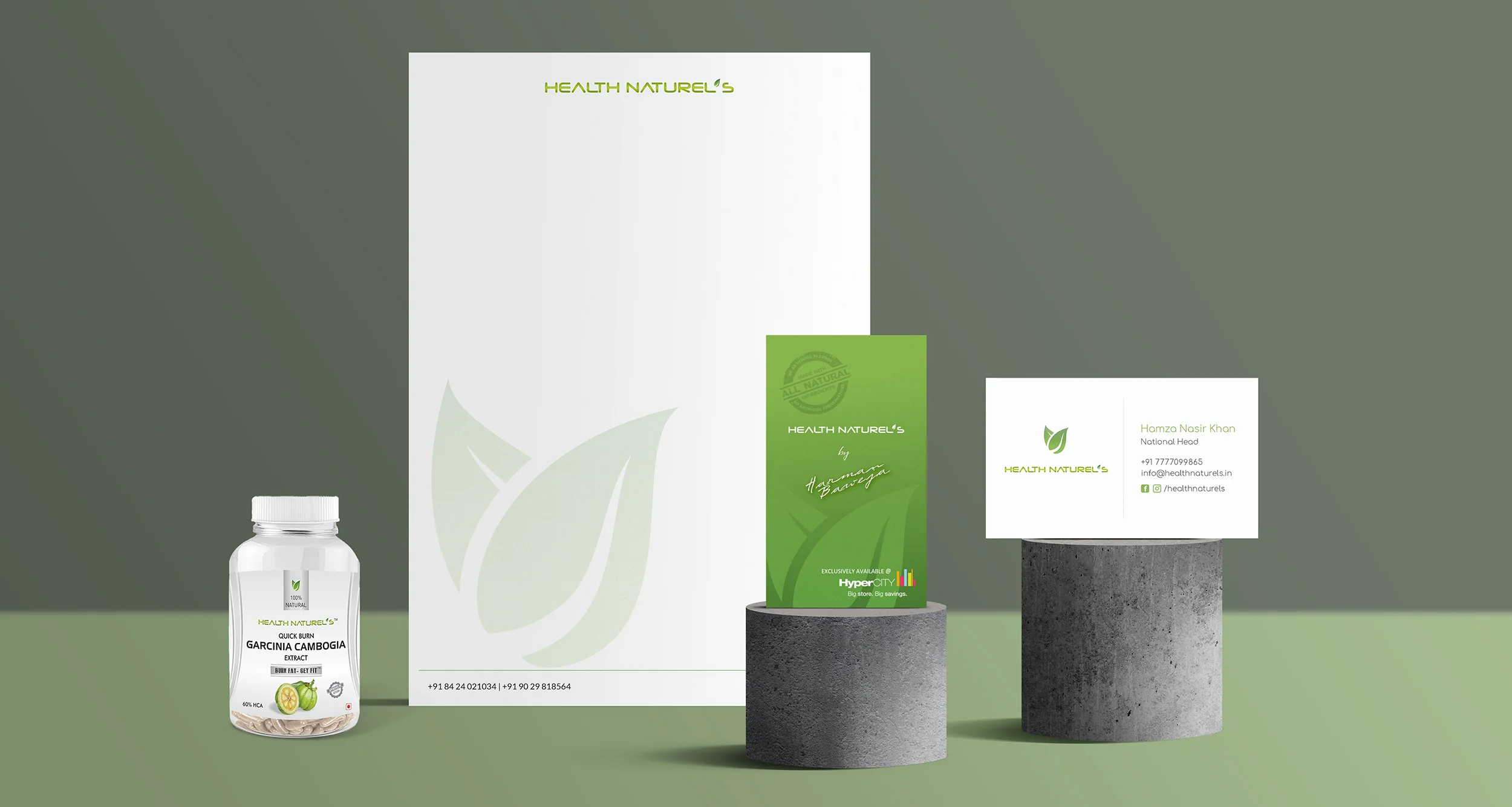 Health & Fitness Brand Creation. Visual Identity Logo letterhead Brand Stationery and packaging