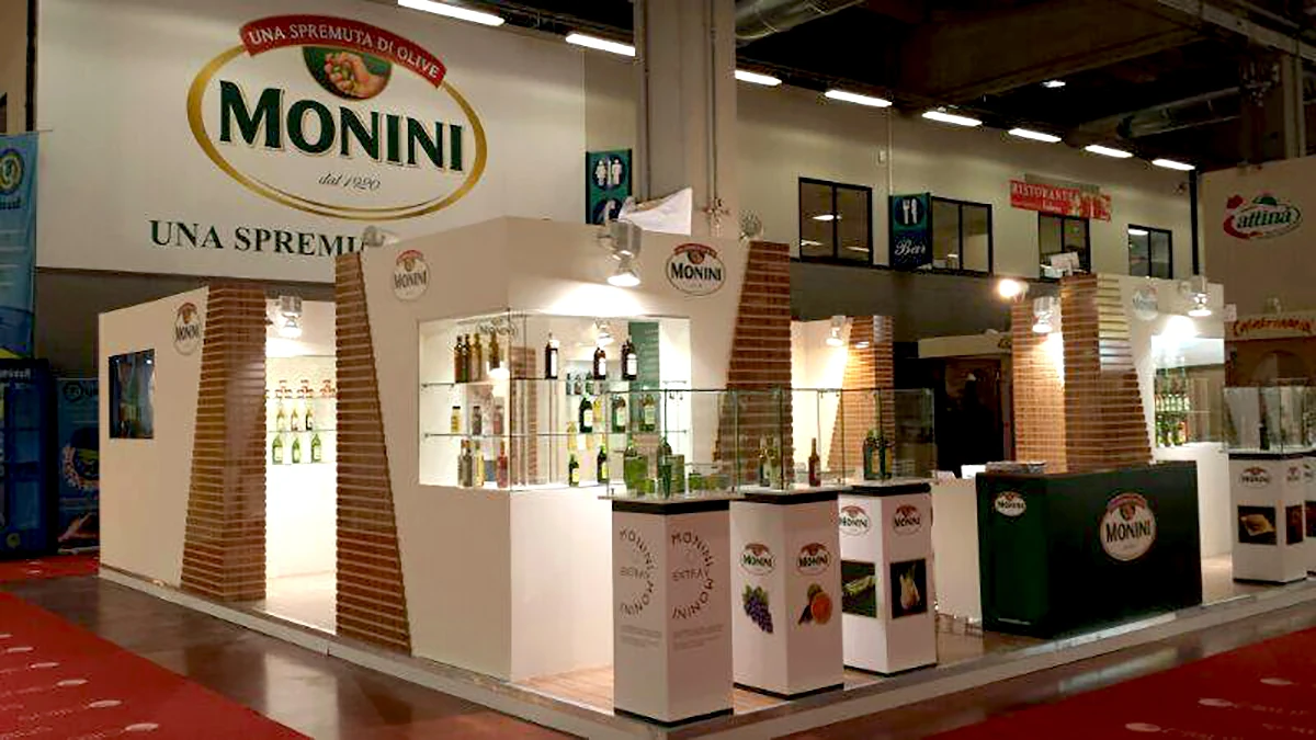 Exhibition Stall Design for Monini Olive Oil By Lifescale