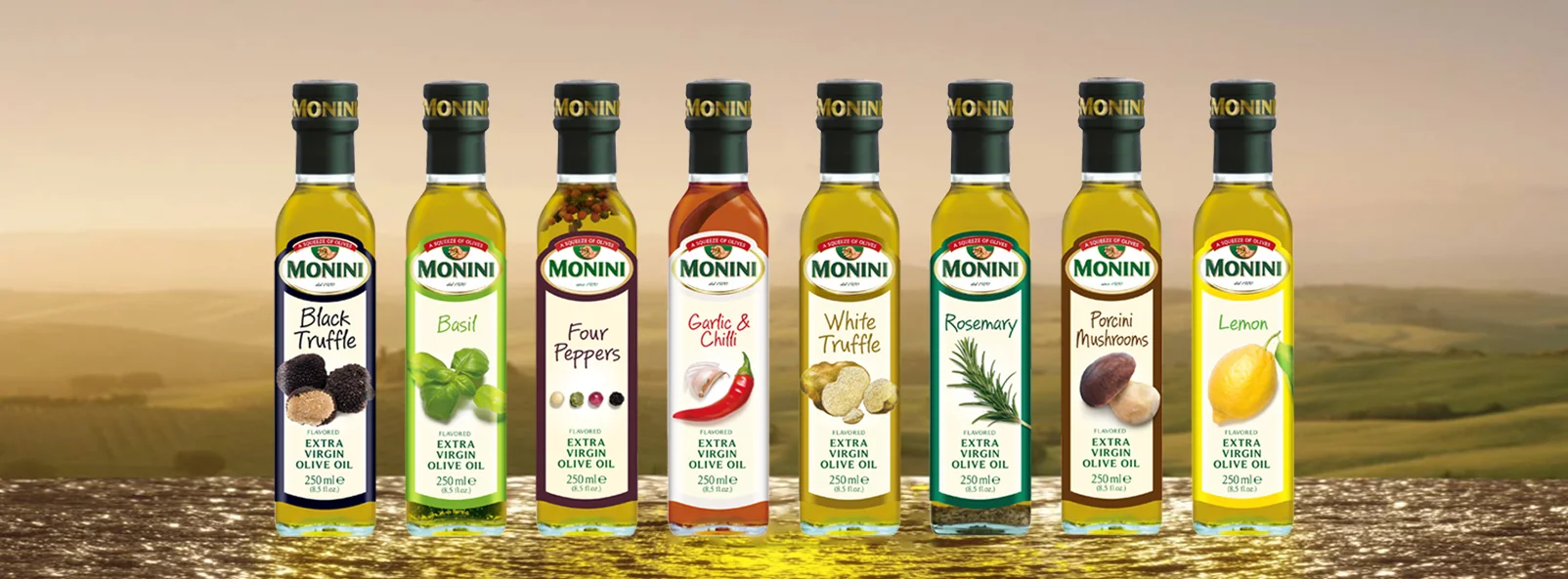 Product Display Mockup Designed by lifescale for Monini Oil Brand