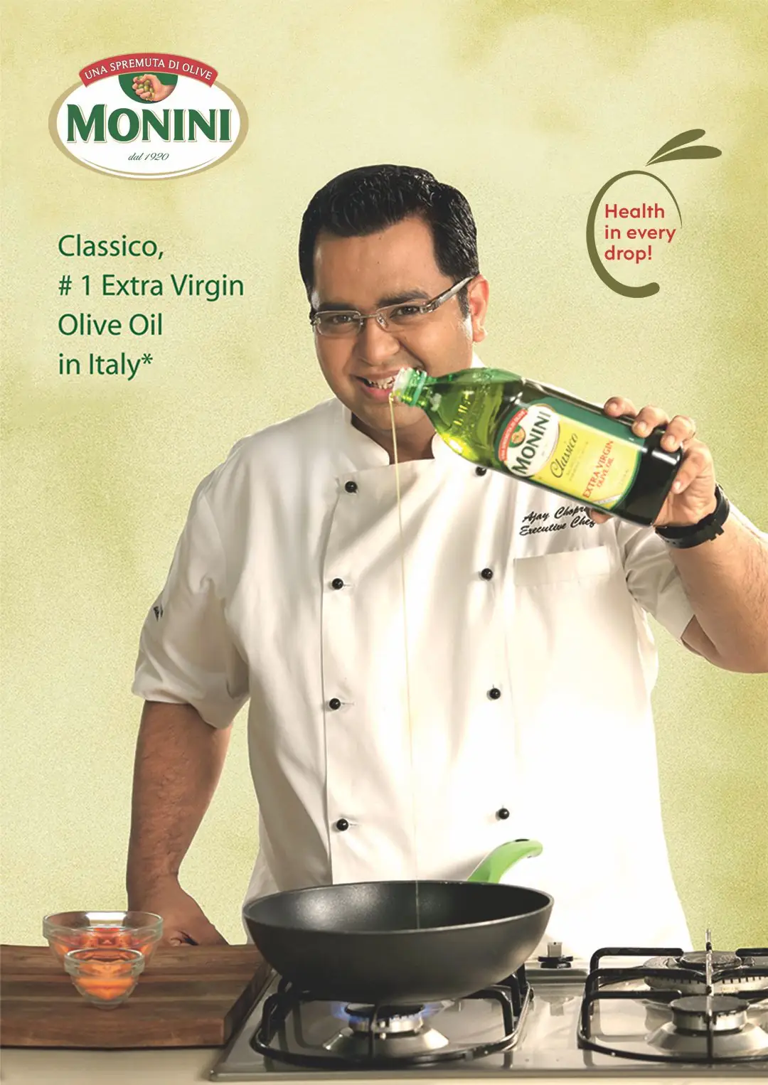 Product Photoshoot and Creative campaign for Monini Oil Brand