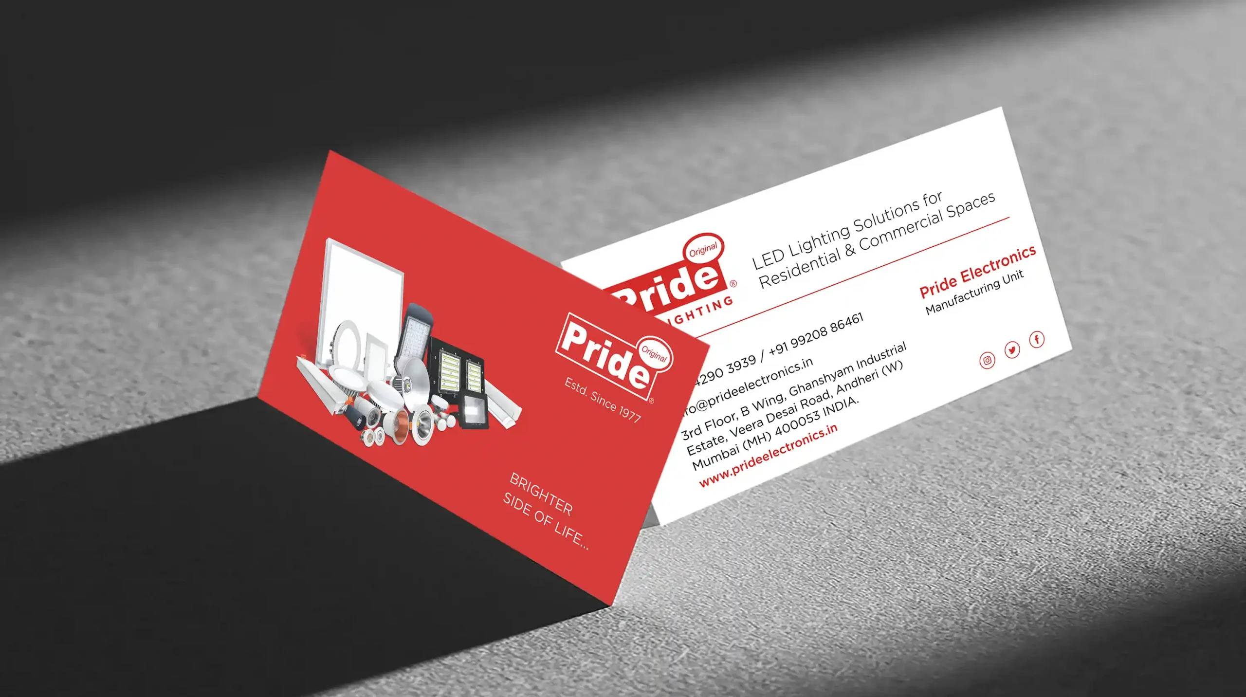 Showcase of Brand Identity, business card design