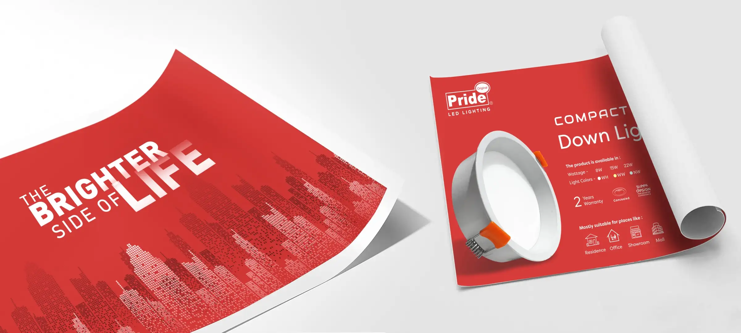 Posters & Banners Printing Solution for LED Lighting Brand